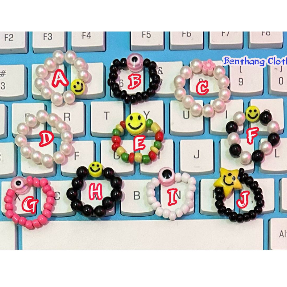 Cincin Beads Korean Lucu Cantik Banyak Model