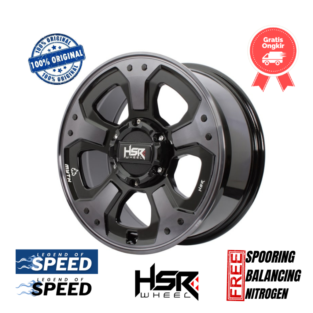 Velg HSR Ring 20 MYTH03 ( Fortuner, Pajero, Everest, Hillux, Navara Dll )