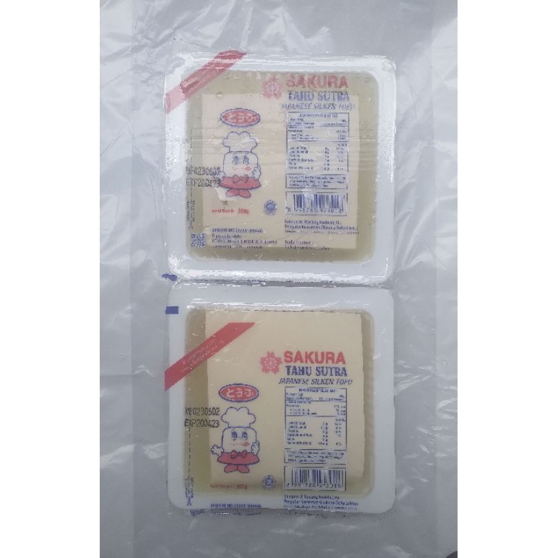 

Tofu Tahu Sutra Sakura 300 Gram