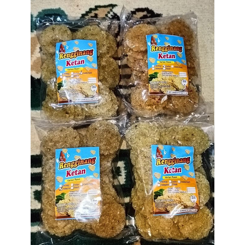

Rengginang Ketan Mentah isi 40pcs / Kerupuk Rengginang (Bisa COD)