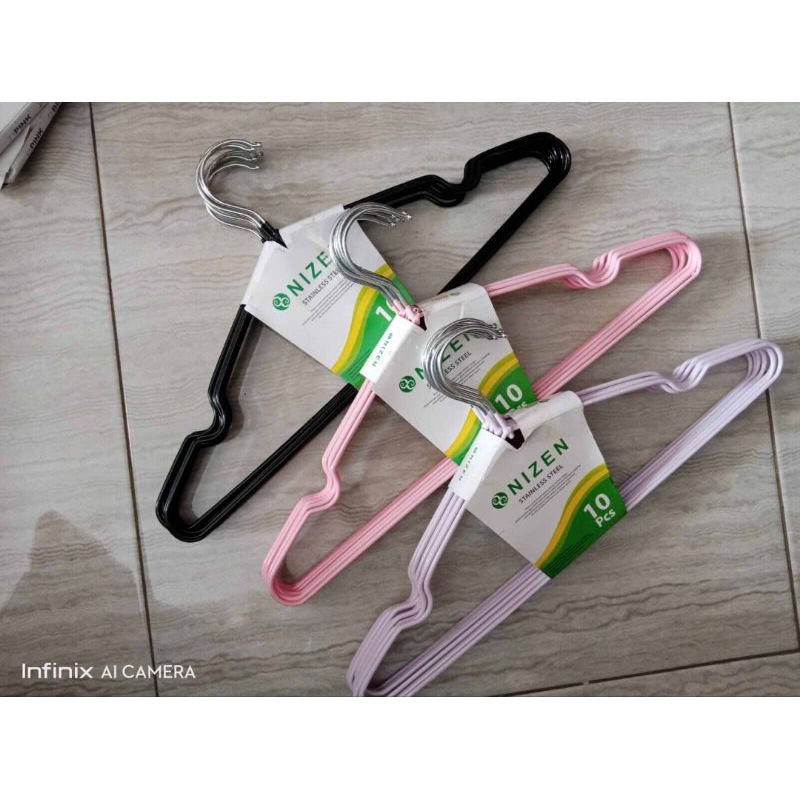 HANGER BAJU STAINLES / STENLIS WARNA ANTI KARAT TERBARU