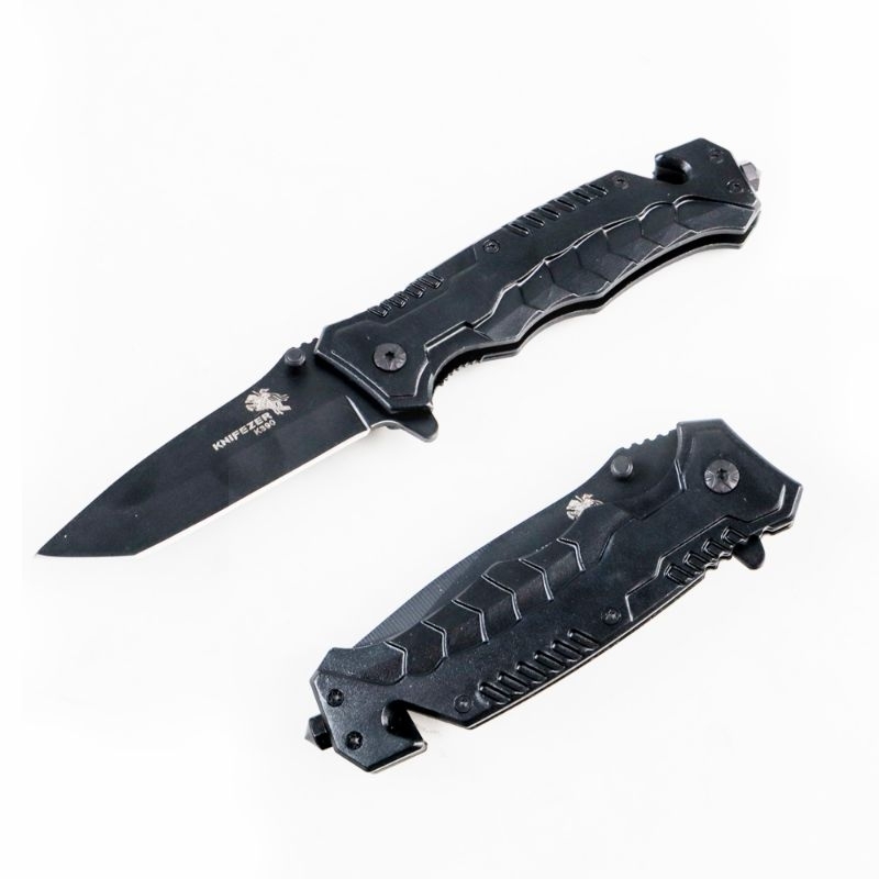 Bassic Pisau Dapur Lipat Boker Knifezer Outdoor Survival CS GO Pointed Head Stainless 