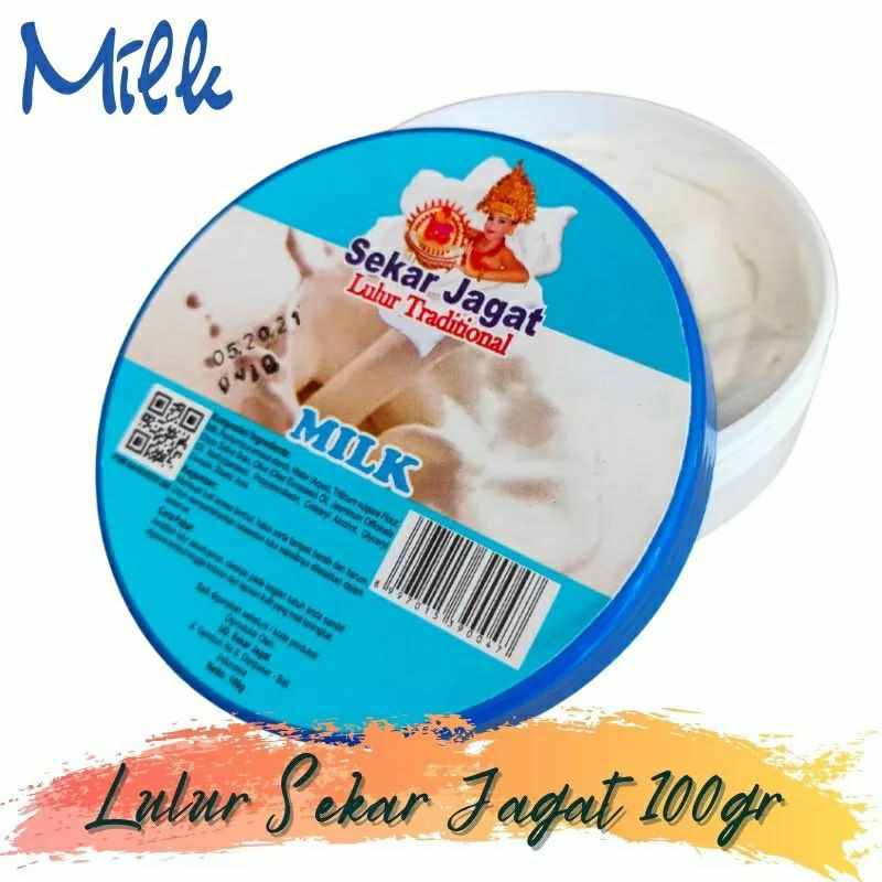 Sakura Jagat Lulur Tradisional Milk 100g