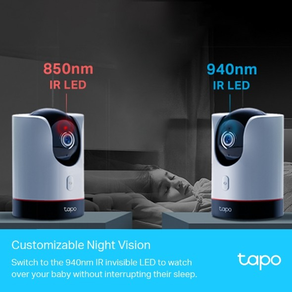 TP-LINK Tapo C225 Pan/Tilt AI Home Security WiFi IP Camera CCTV TPLINK