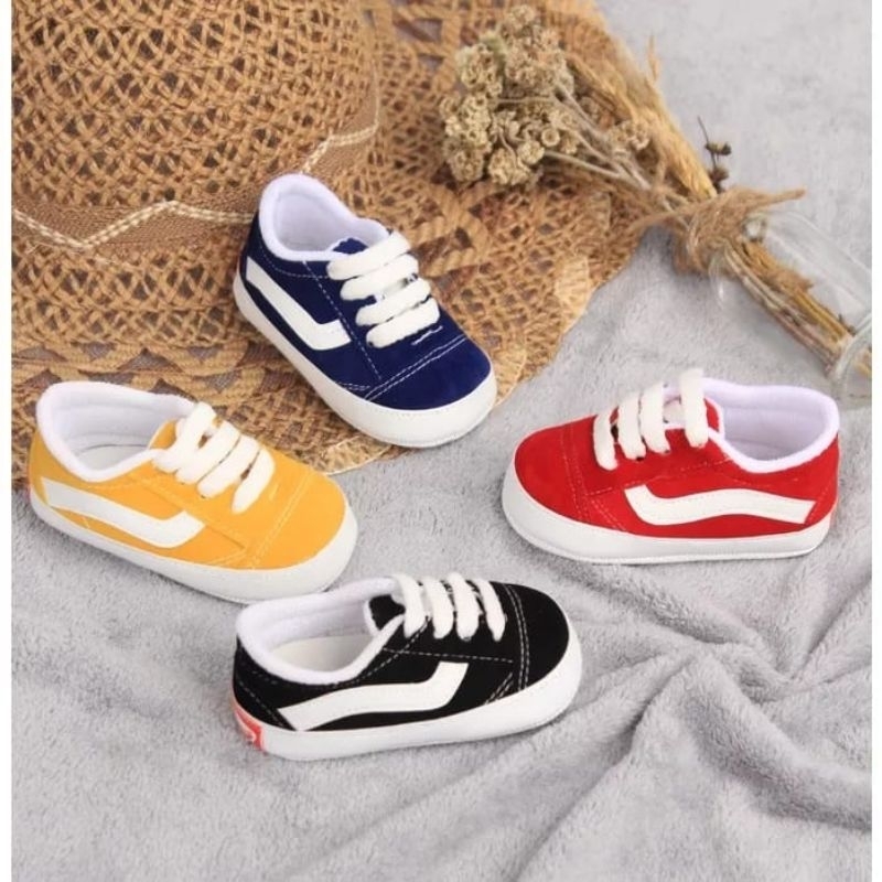 Sepatu Bayi Prewalker Unisex Anak Belajar Jalan Baby Shoes