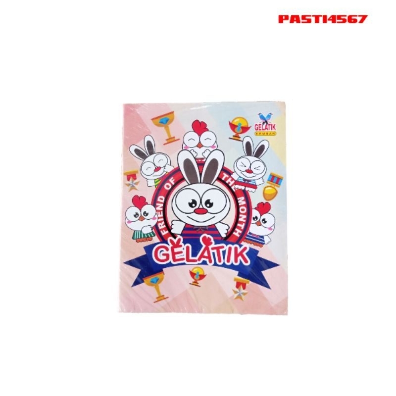 

BUKU TULIS GELATIK 38 LEMBAR jual per pak