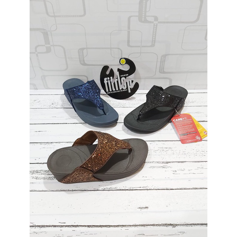 Sandal wanita FitflopLuluGitter Grade Ori Import