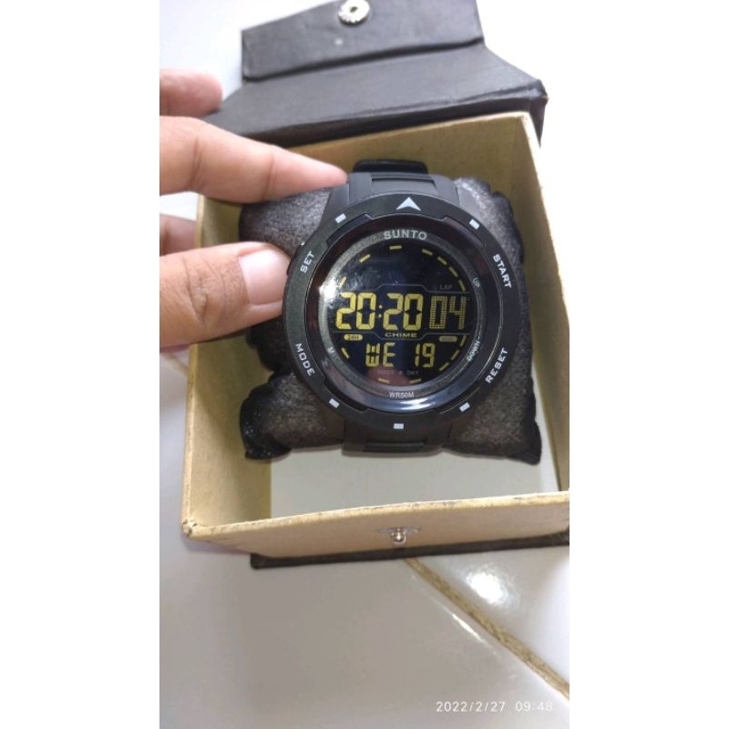 Jam Tangan Digital Sport pria Anti Air Original Waterproof Sporty Terbaru Kekinian Keren