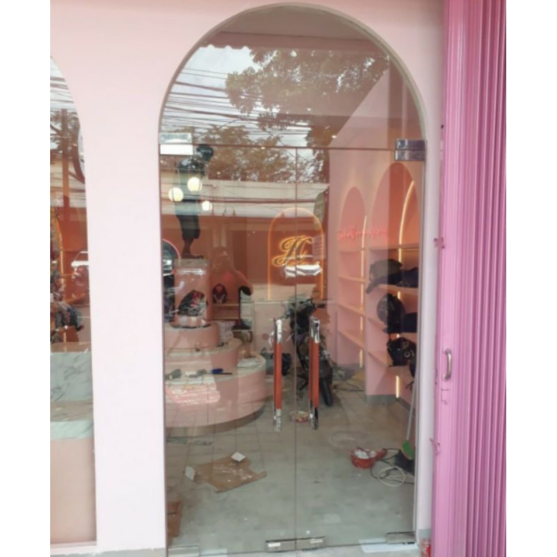 Dekkson Pull Handle Sus304 PH8750247 PSS+Wood - 25x38x350x312 Gagang Pintu Dekkson Panjang 35cm & 60