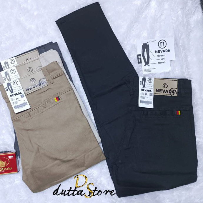 Celana Panjang Chino Pria Slimfit Pensil Melar Distro