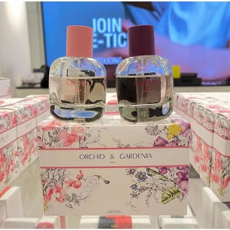 PARFUM ZARA GARDENIA & ORCHID BUNDLING 30ml & 90ml | Gardenia Wonder rose | Orhic Apple juice | Wond