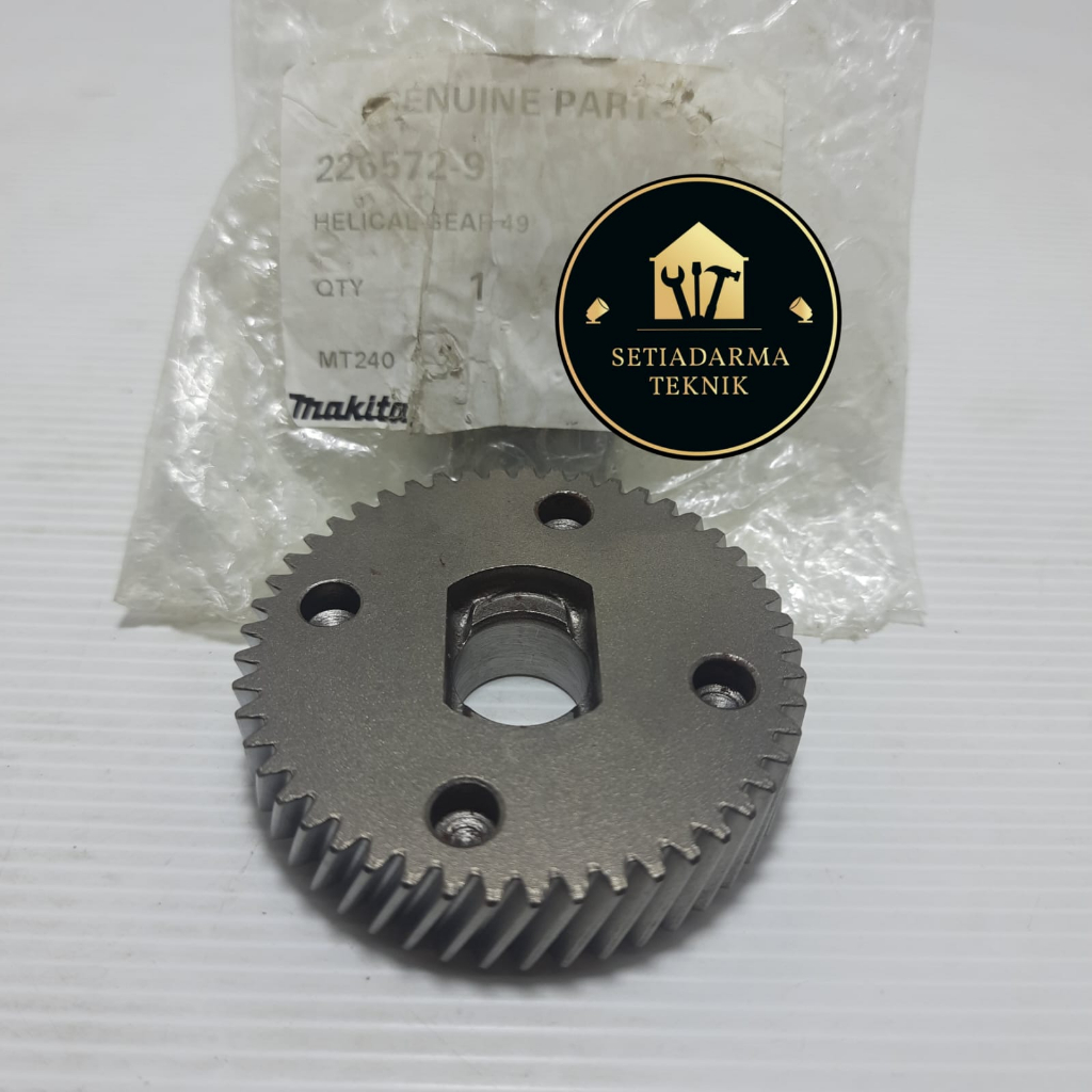 HELICAL GEAR 49 MAKTEC MT240 ORIGINAL PN:226572-9