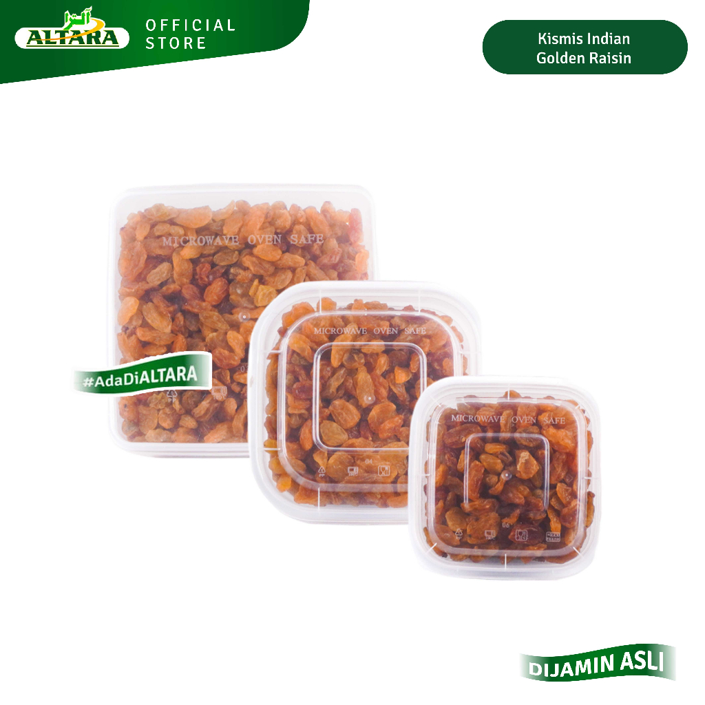 

Kismis Indian Golden Raisin Jumbo Asam Manis (250gr - 500gr - 1kg)