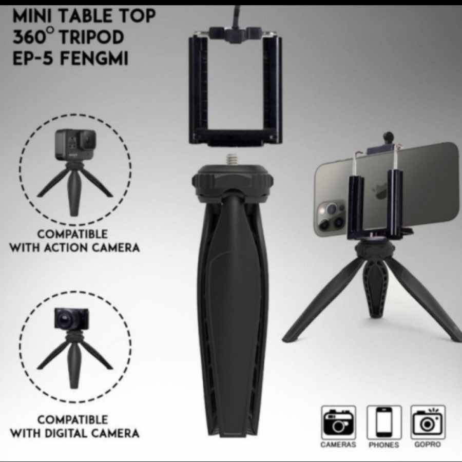 Tripod Mini Kamera Plus Holder U/EP5