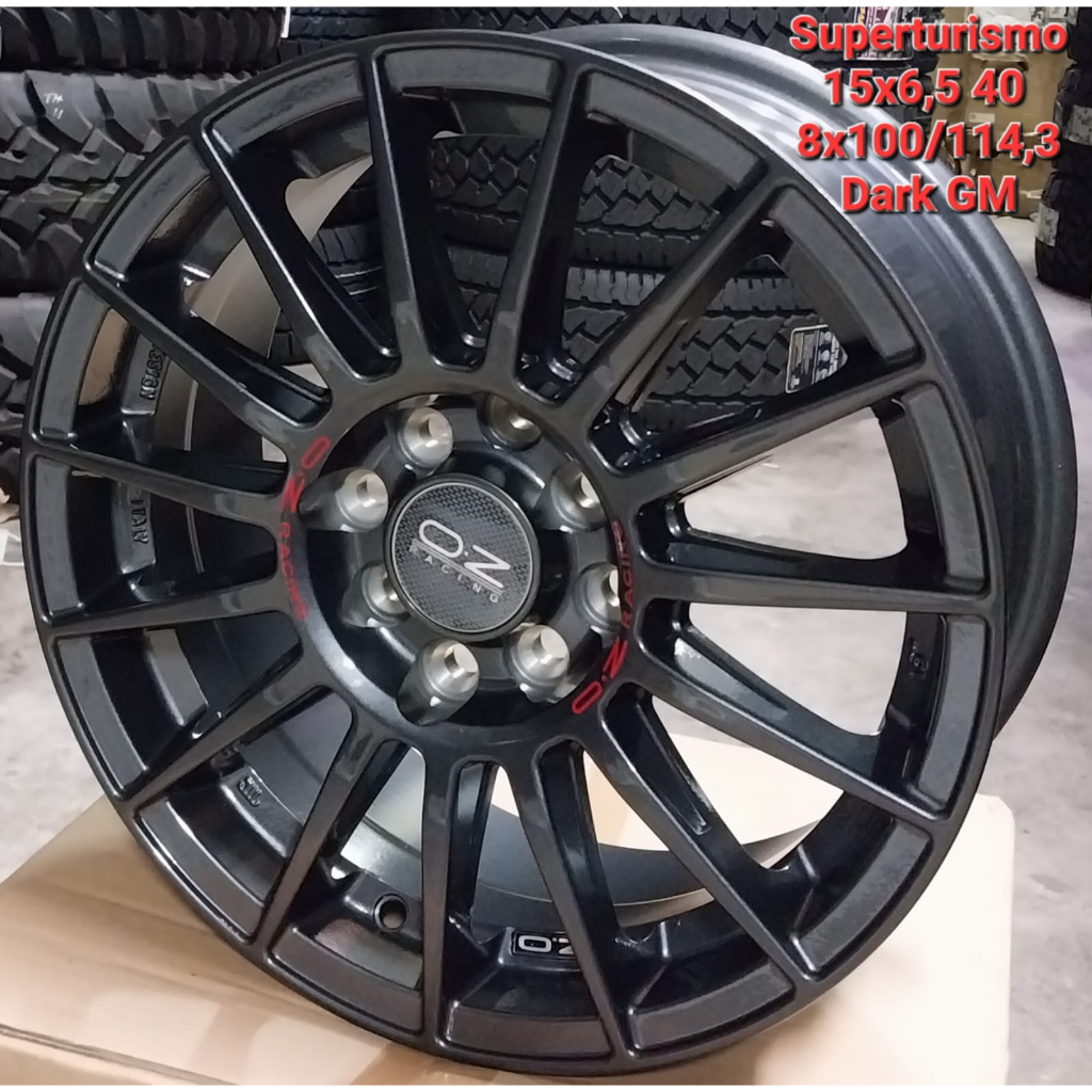 velg mobil OZ RACING ring 15 model jari jari velg r15 pnp brio,avanza,xenia dll