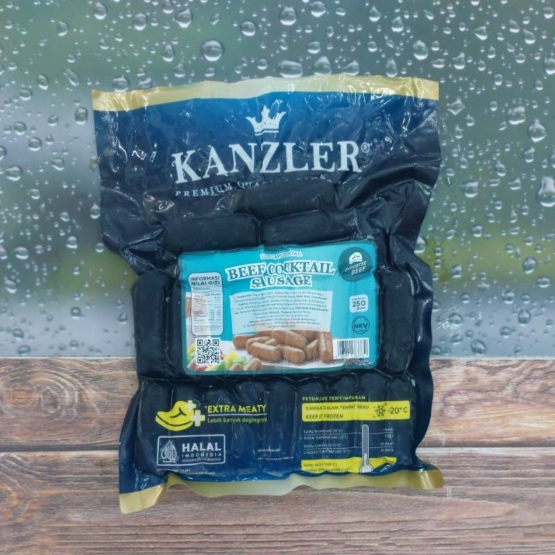 

KANZLER BEEF COCKTAIL SAUSAGE 250GRAM