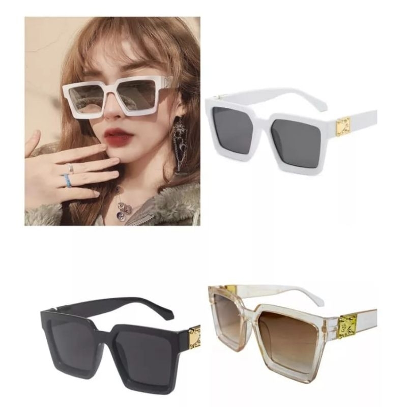 Kacamata Hitam KEKINIAN Bentuk SQUARE TEBAL KOREAN STAYLE