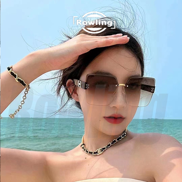 Rowling(ka-352)Sunglasses  Kacamata Hitam  Kotak Wanita Sunglasses New Arrival Import Kacamata Fashion