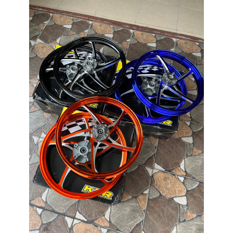 VELG ENKEI KZR X5 ANODIZE CNC FG511 RING 17 PNP MXKING
