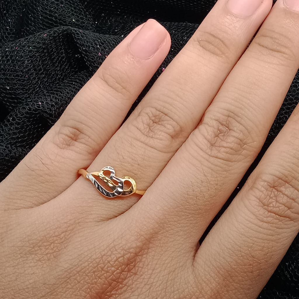 Cincin Emas 17K - 1.1 Gr Kadar 750 - 4892