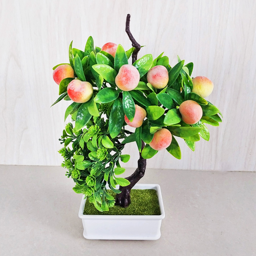 Tanaman Buah Hias Plastik Dekorasi Rumah Tanaman Hias Artificial Flowers Import Bunga Hias Murah PBP84