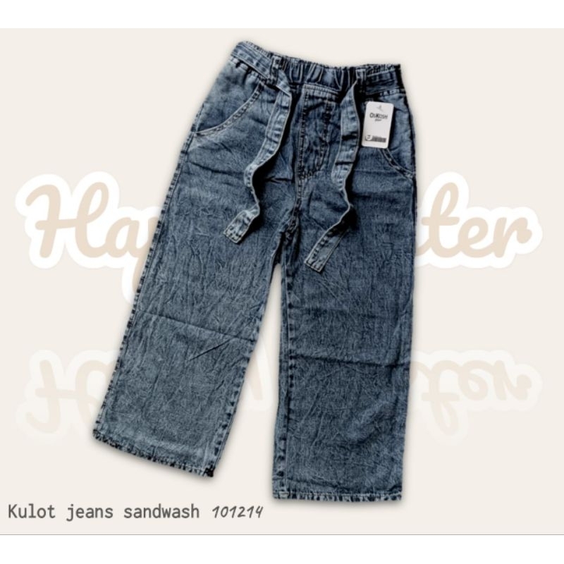 Kulot Anak Jeans Panjang 5-8 Tahun