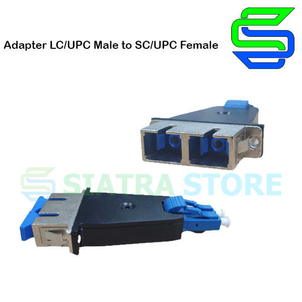 Coupler LC/UPC Male to SC/UPC Female Adapter (DUPLEX)