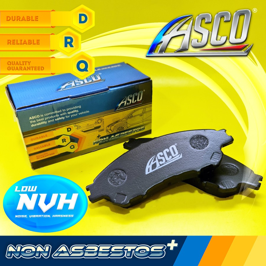 KAMPAS REM DEPAN BRAKE PAD ASCO ISUZU TRAGA AS-16828