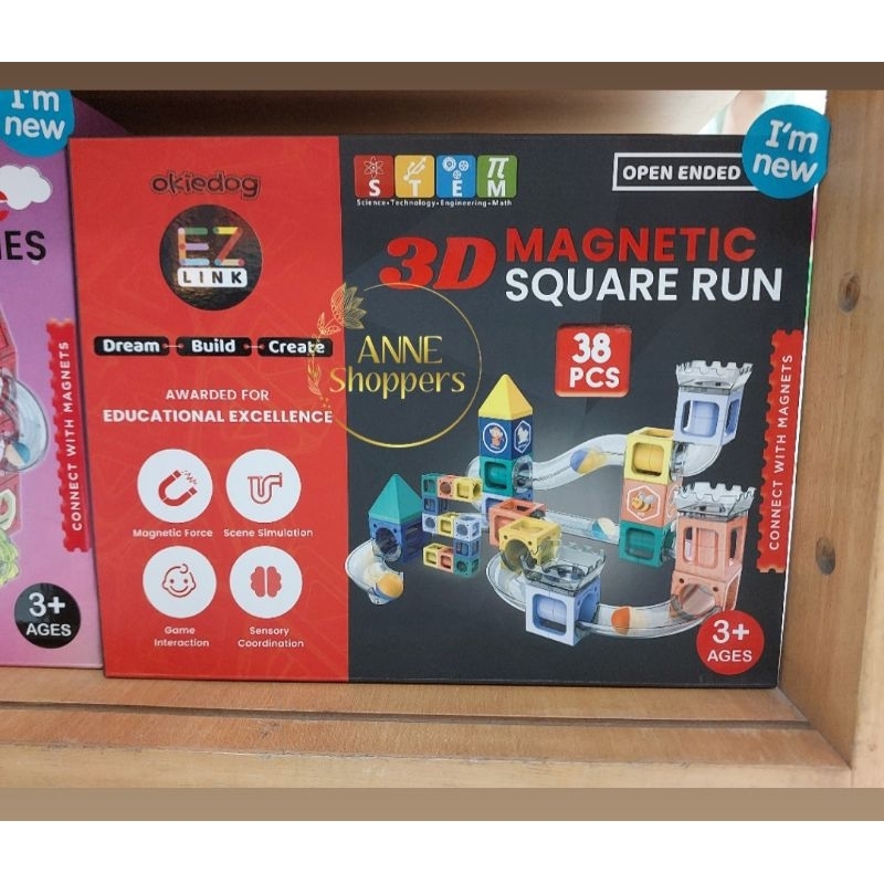 Okiedog ez link magnetic track car cloud series