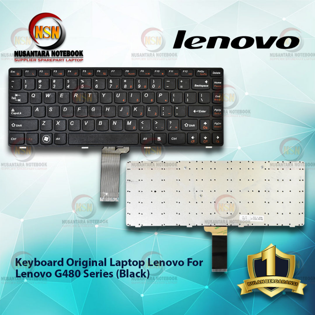 Keyboard Original Laptop Lenovo G480 Series