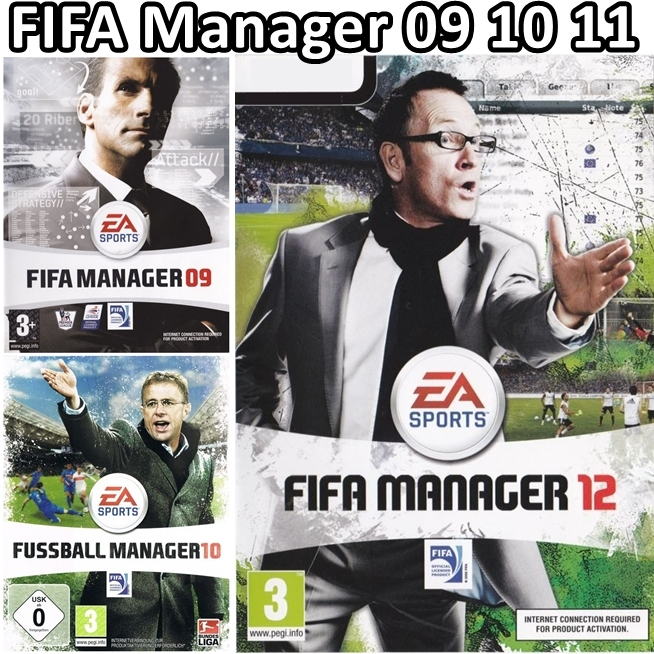 FIFA Manager 2009 2010 dan 2011 Game untuk Komputer PC Laptop KOLEKSI LENGKAP TERBARU