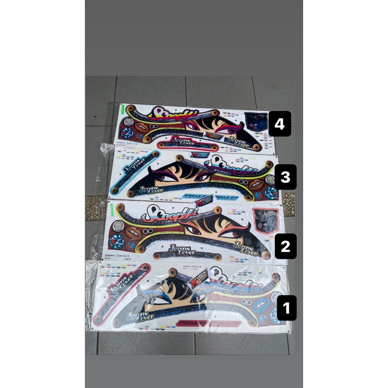 Striping Scoopy Fi Kodak Original Made in thailand