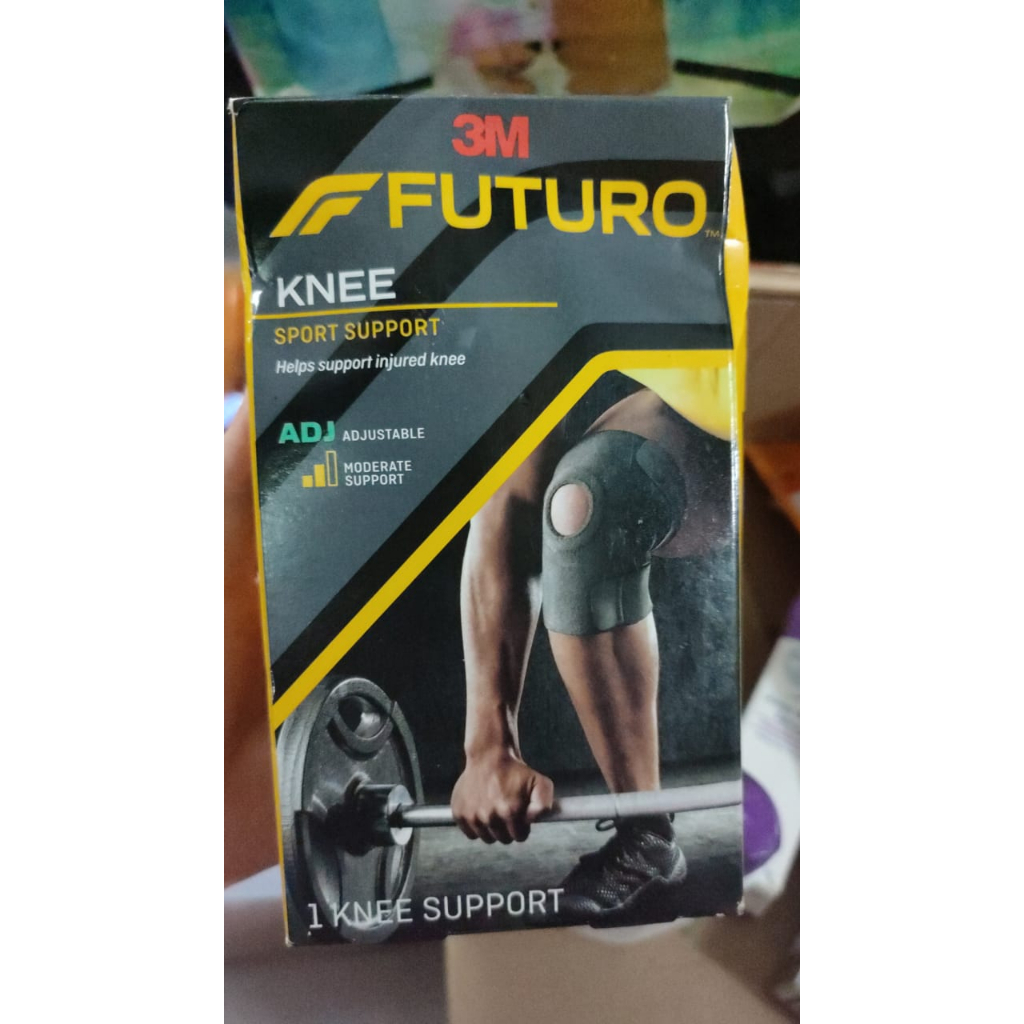 3M Futuro Knee Sport Support dekker lutut cedera