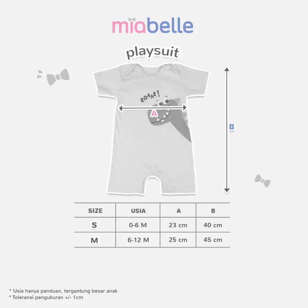Miabelle Playsuit  - Romper Bayi
