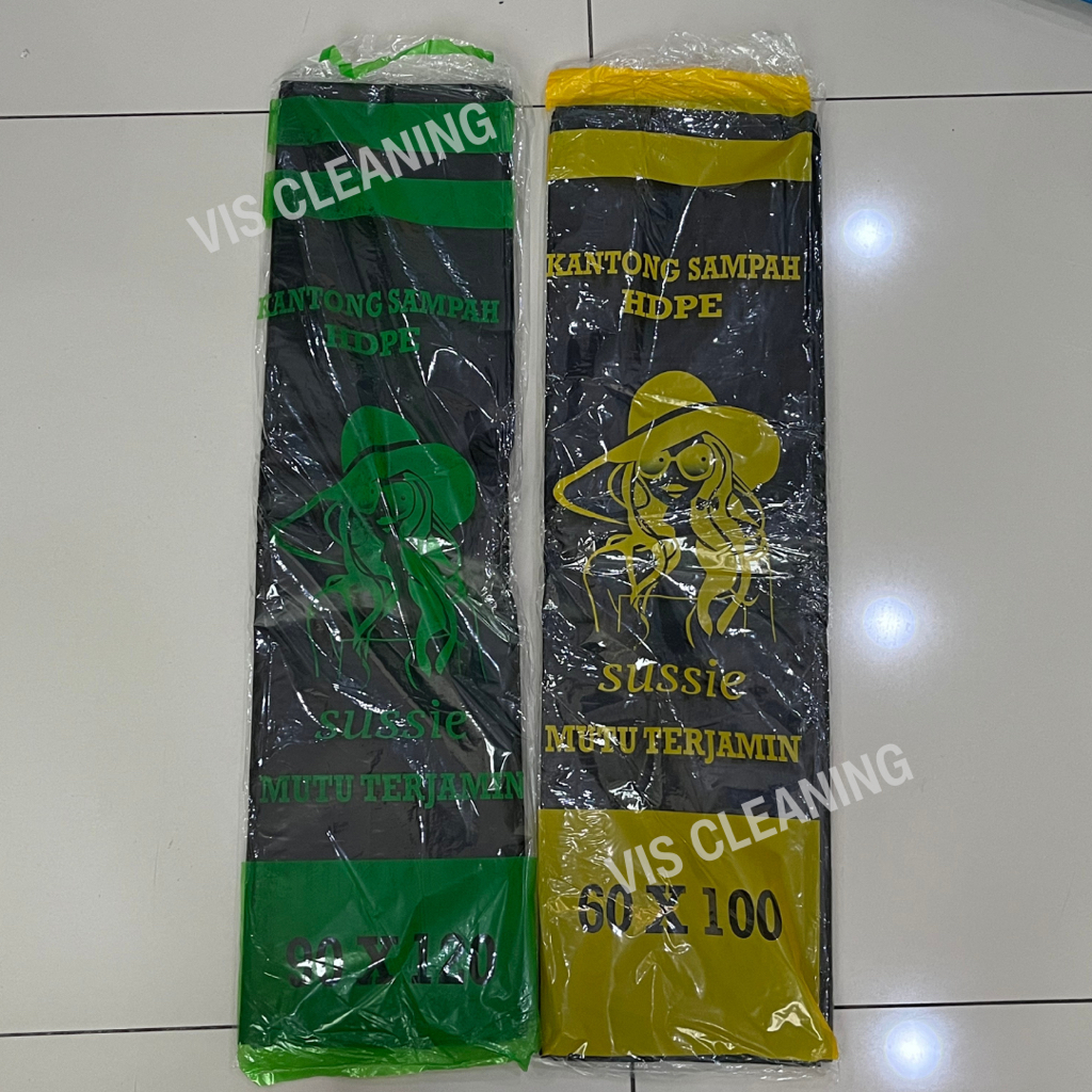 Kantong Plastik Tong Sampah HDPE 60 x 100 / 90 x 120