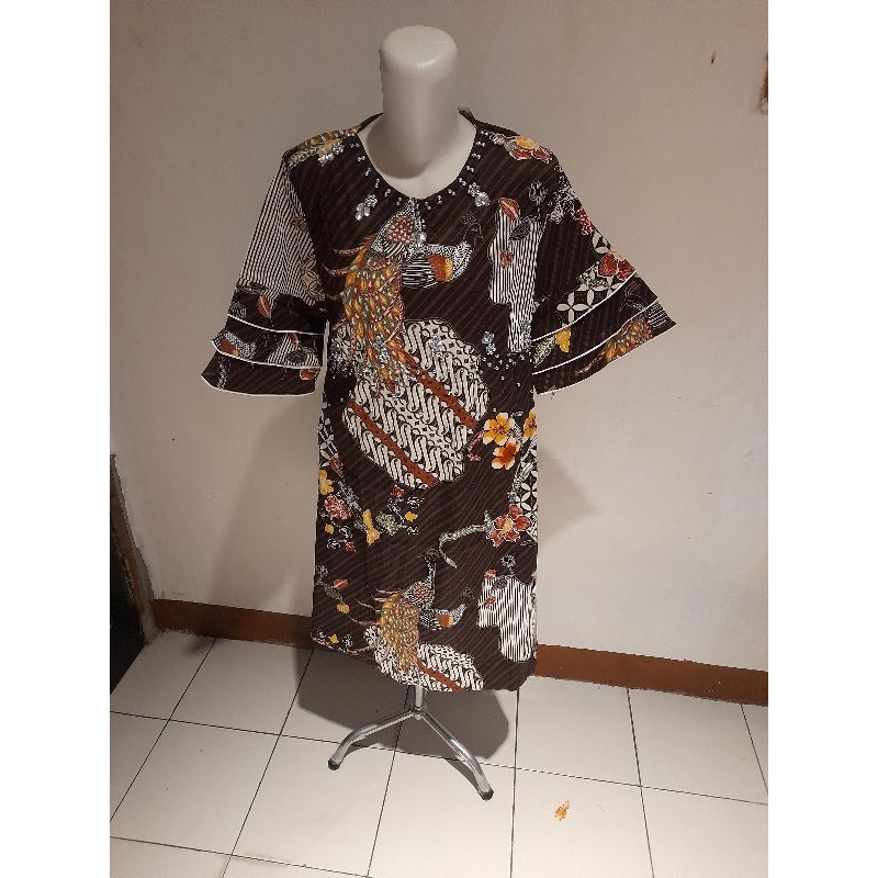 Dress Batik Merak Saya Basic