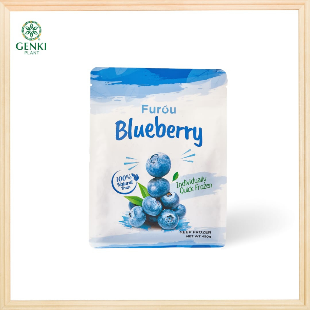 

Furou Frozen Blueberry (IQF) / Buah Bluberi Beku - 450 g