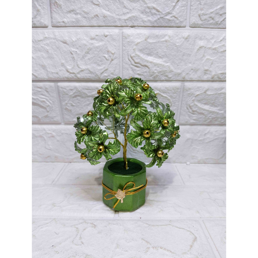 Pajangan Green Tree - Bonsai imitasi Green series