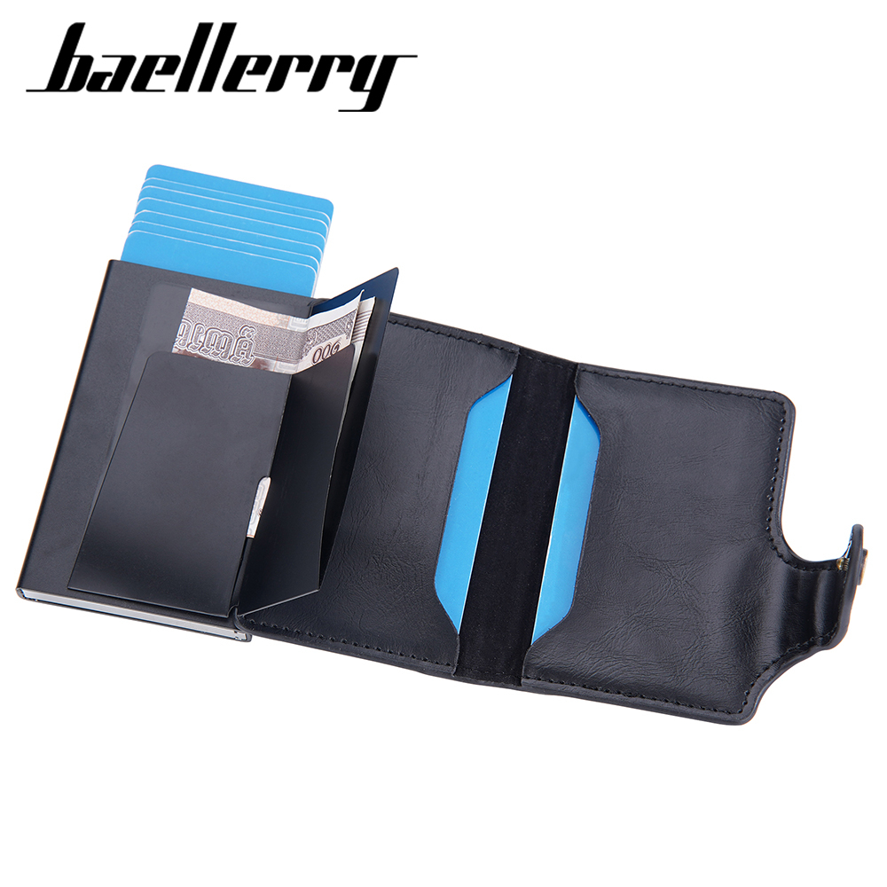 BAELLERRY K9211 Dompet Kartu Pria Bahan Kulit PU Leather Premium WATCHKITE WKOS