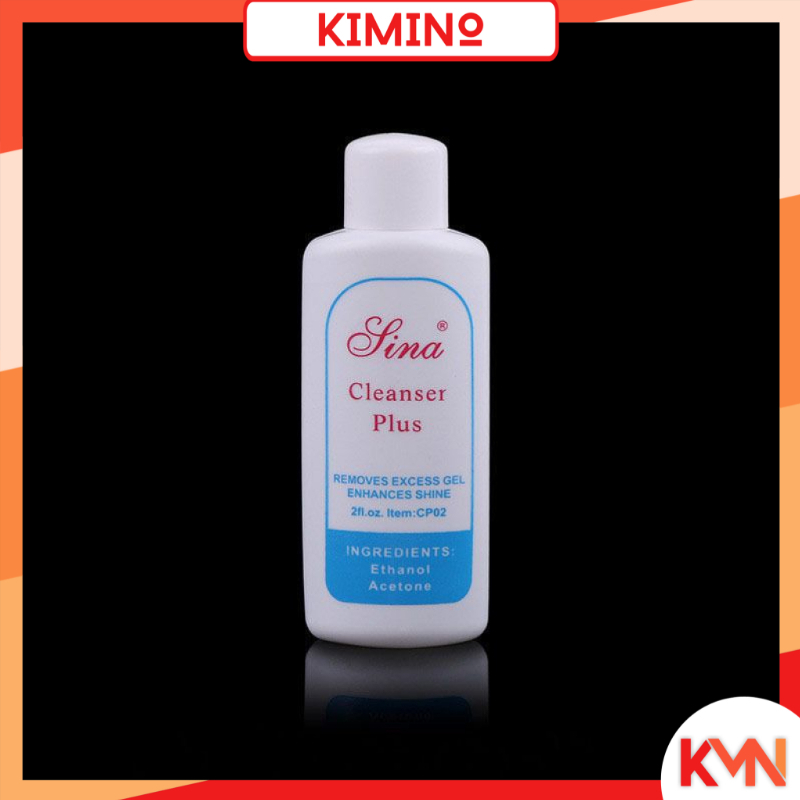 KMN Cleanser Plus SINA Remover UV Gel Nail Art Kuas Gel Polish Remover Cairan Pembersih Kutek 60ML