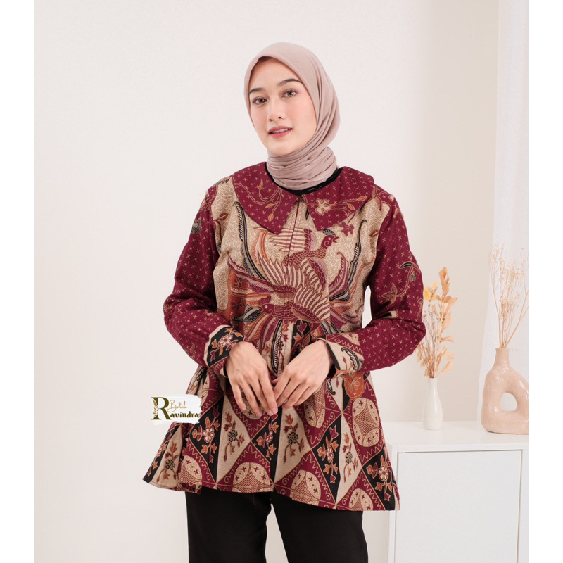 Blouse Batik Motif Ayam