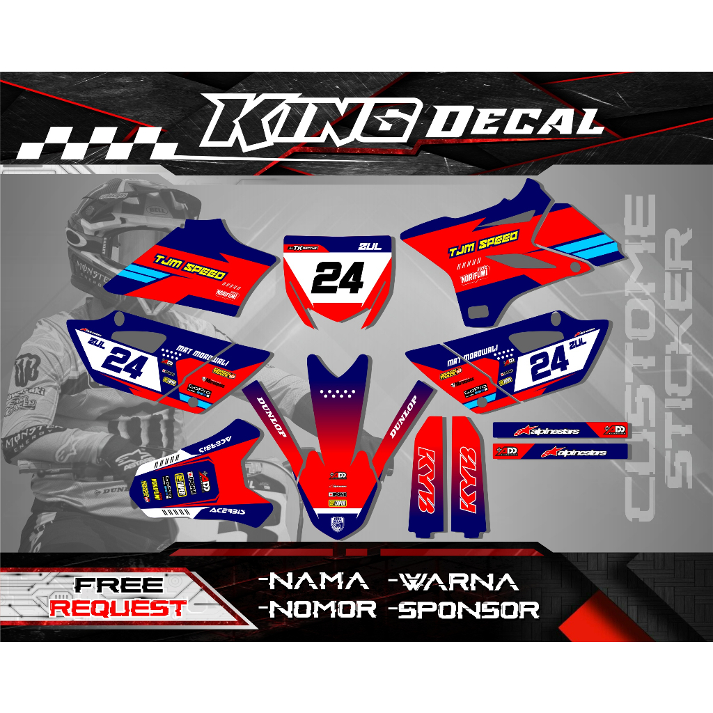 Sticker YZ 85 Striping YZ 85 Stiker YZ 85 Decal YZ 85  FULL BODY