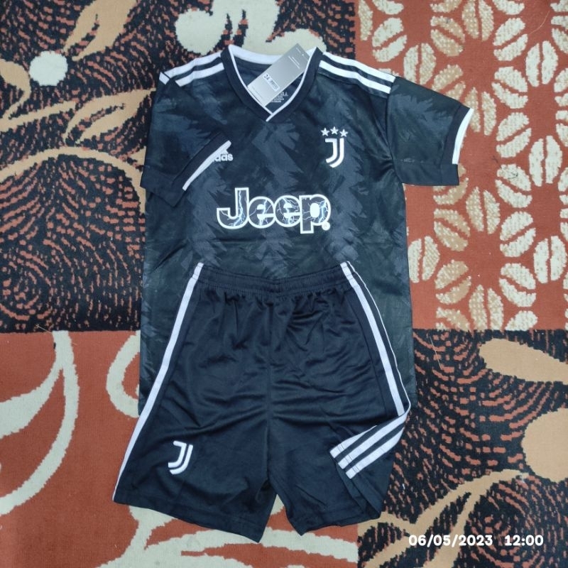 JERSEY SEPAK BOLA KIDS SETELAN ANAK JUVE AWAY 2022 2023 GO