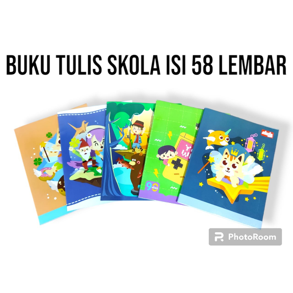 

BUKU TULIS SKOLA BY SIDU UKURAN KWARTO ISI 58 LEMBAR