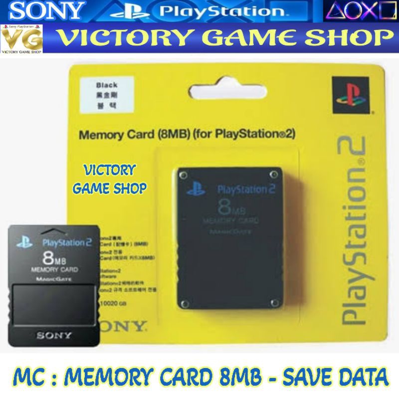 MEMORY CARD 8 MB PS2/ MC 8 MB PS2/ SAVE DATA PS2/ SAVE GAME PS2