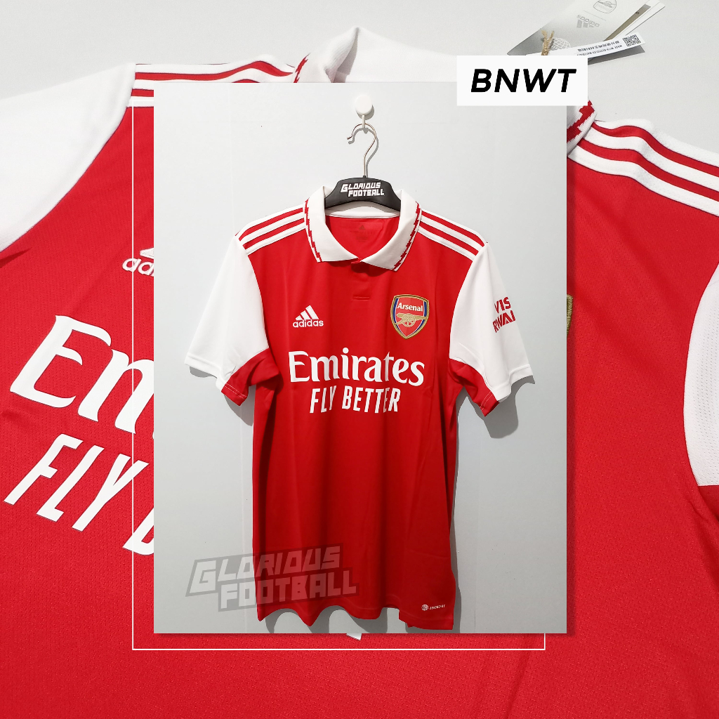 Jersey Original Arsenal Home 2022/2023 BNWT - H35903
