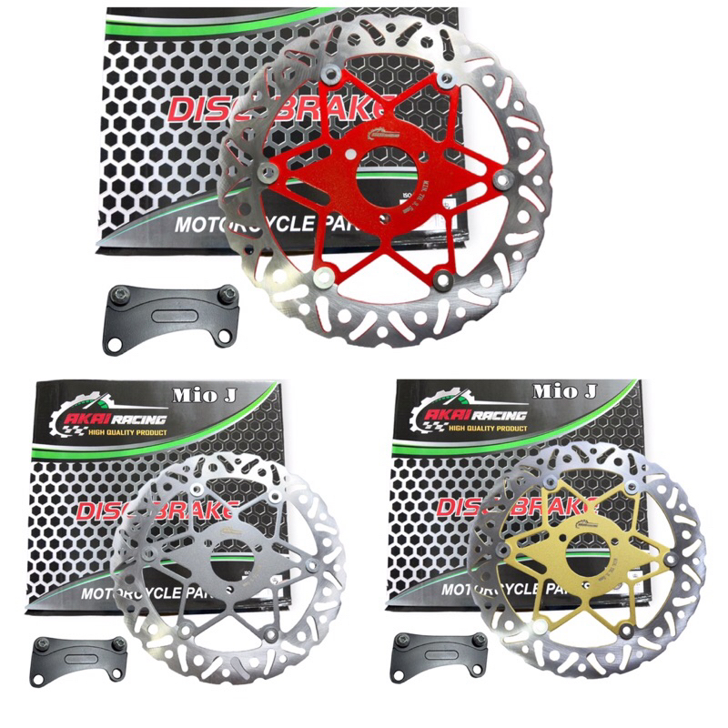 piringan besar FINO MIOJ XRIDE 125 AEROX 125 MIOZ MIOM3 MIOS MIOGT DLL UKURAN BESAR 260MM cakram lebar 260mm yamaha matic soul gt-miogt-mioz-mios-fino-miom3-xride 125-xeon gt 125-aerox 125cc baut lubang 3