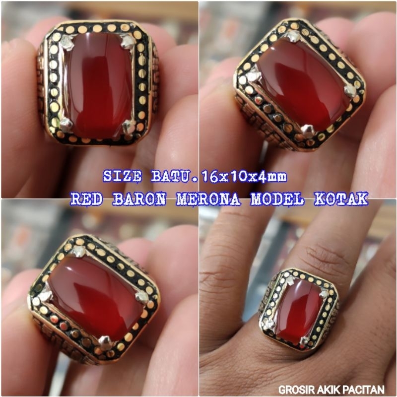 CINCIN RED BARON ORIGINAL PACITAN KOTAK MURMER