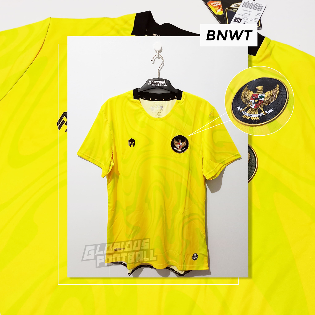 Jersey Original Timnas Indonesia GK 3rd 2020 Player Issue BNWT - 1022GR