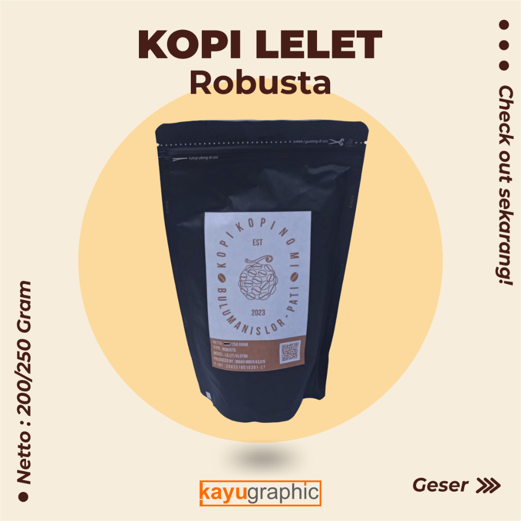 

kopi lelet/kopi hitam halus
